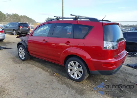 2013 Mitsubishi Outlander Se z USA, uszkodzony, nr VIN JA4AS3AW7DU010407